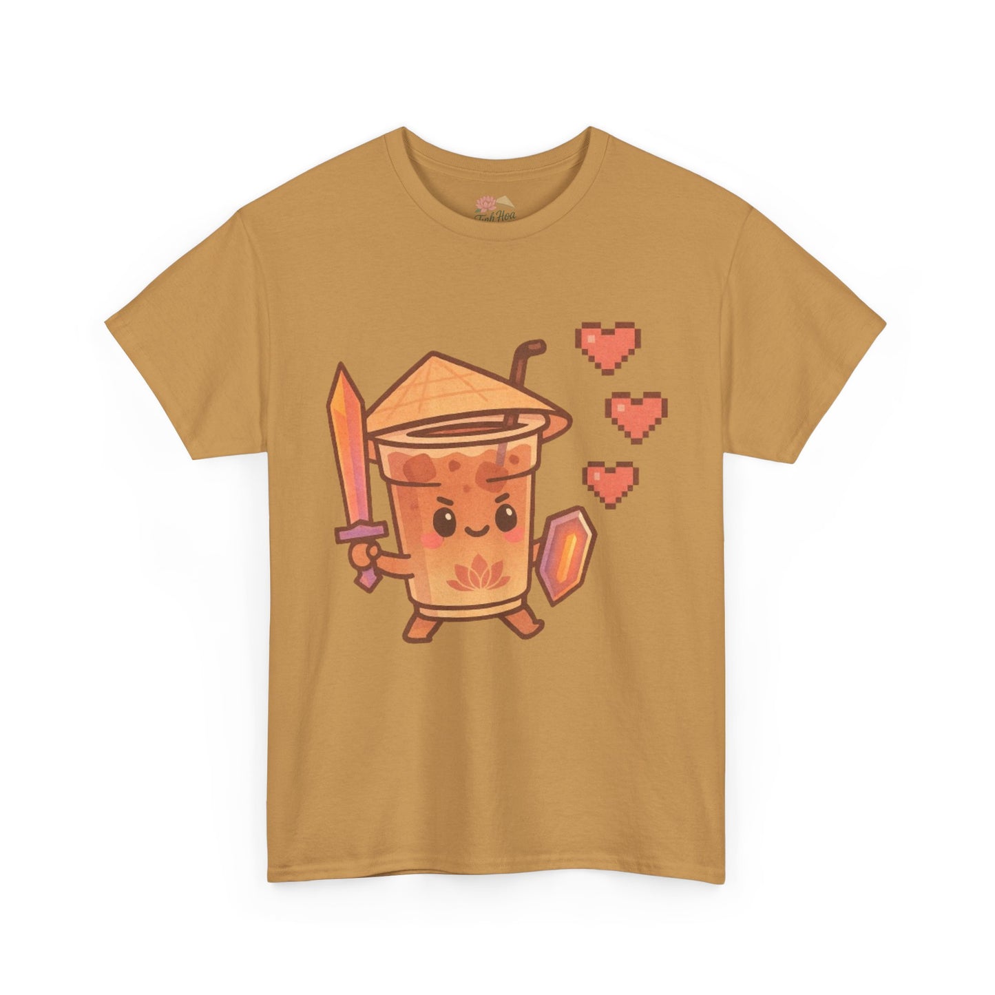 "Bubble Tea Warrior – Cà Phê Chiến Binh Tee"