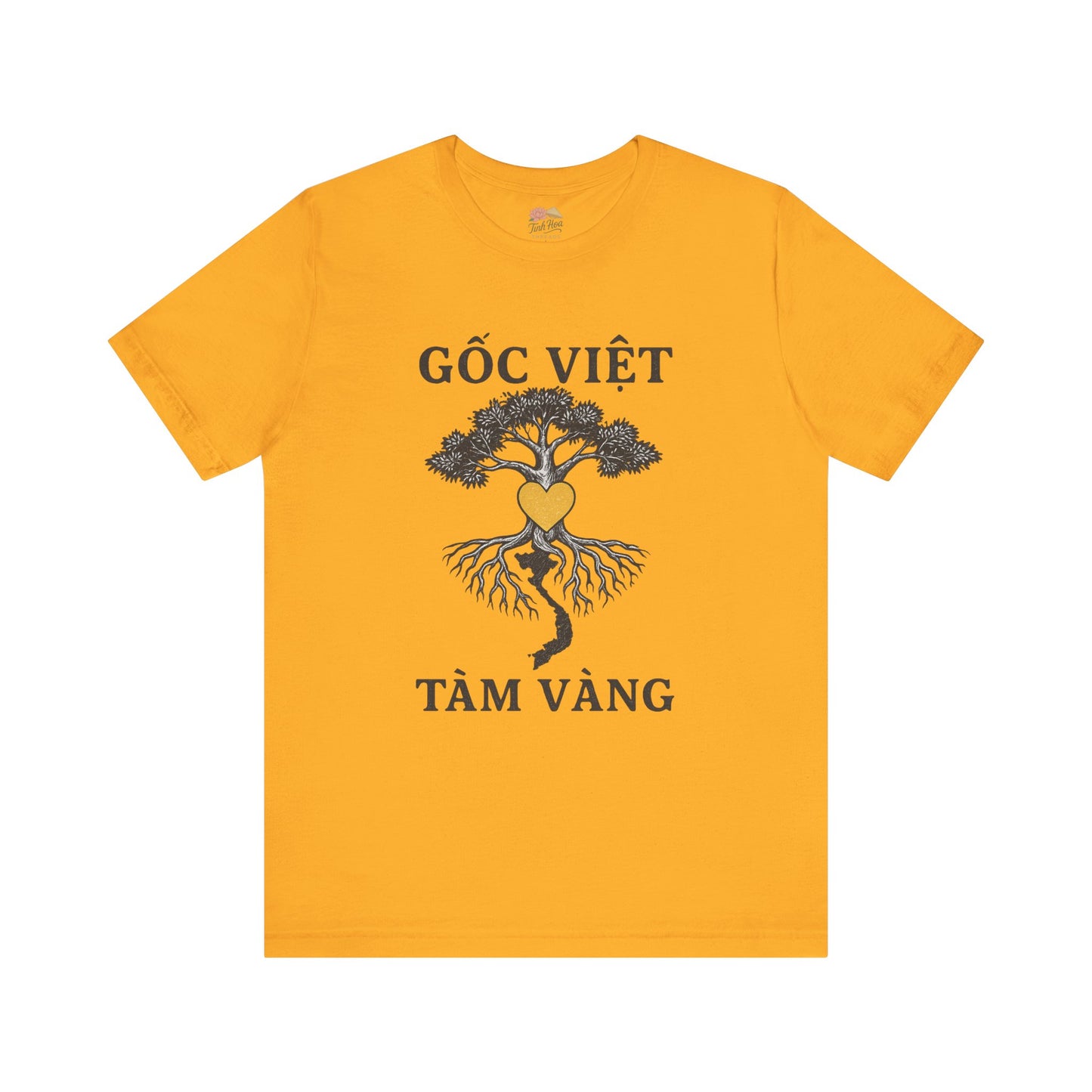 Gốc Việt, Tâm Vàng – Vietnamese Roots T-Shirt