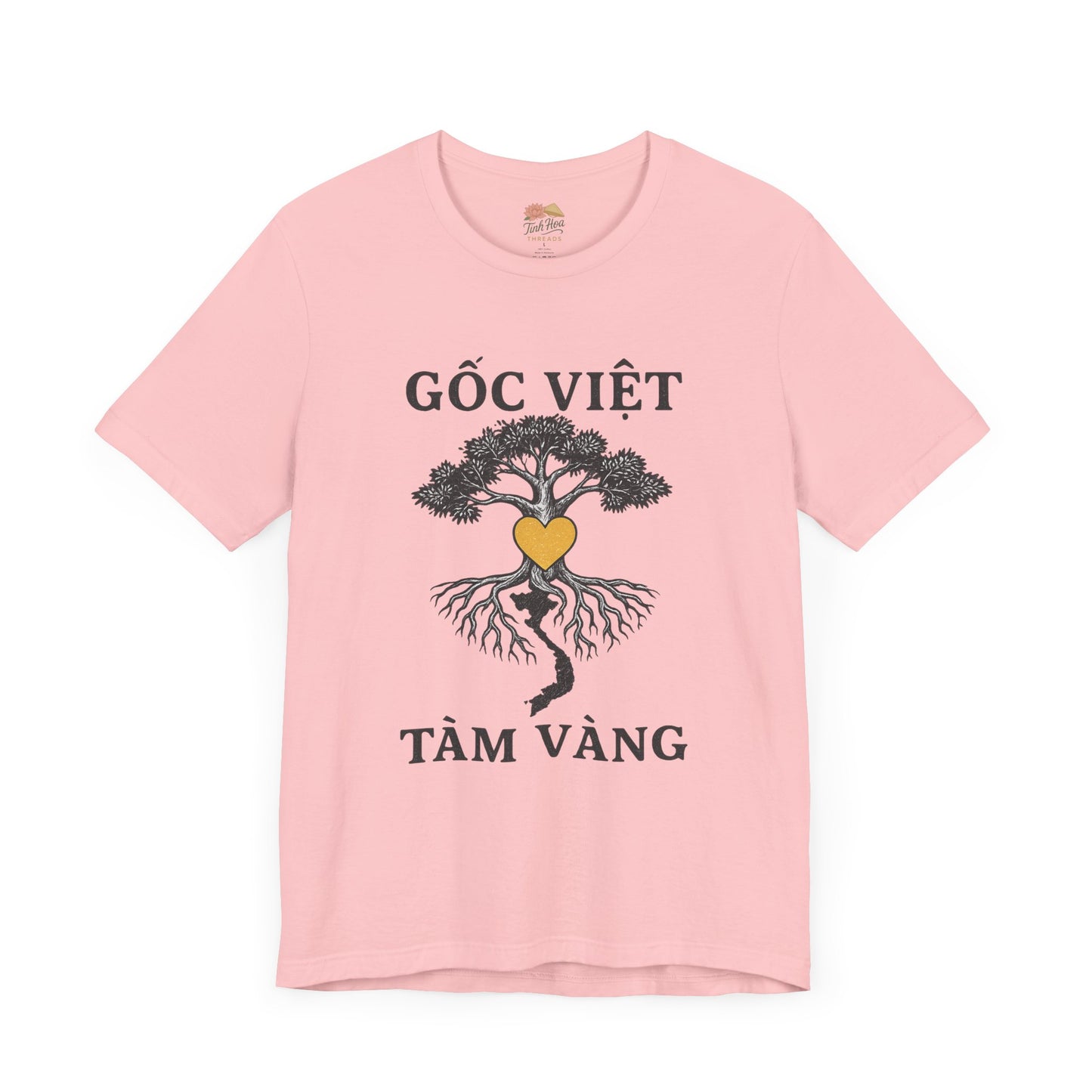 Gốc Việt, Tâm Vàng – Vietnamese Roots T-Shirt