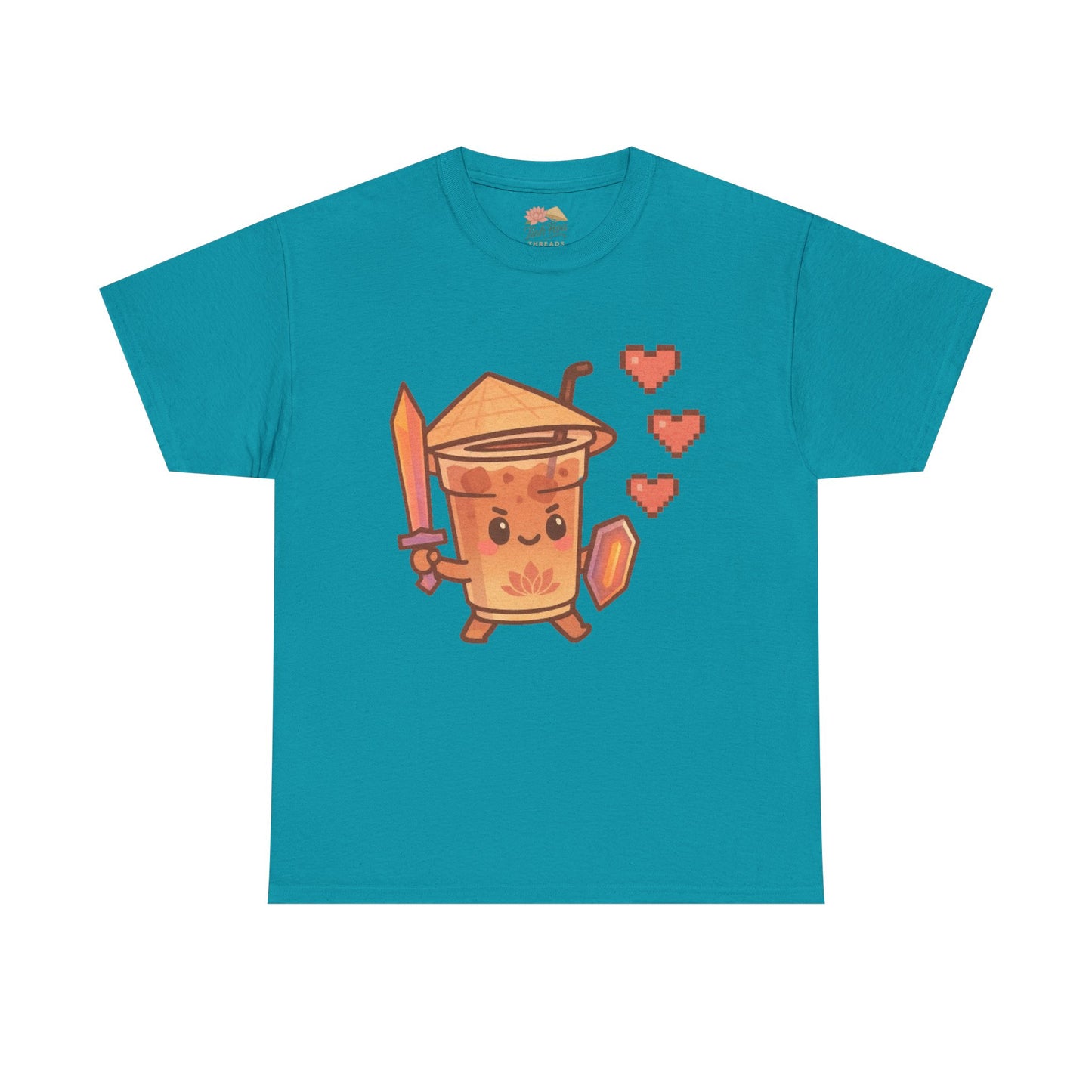 "Bubble Tea Warrior – Cà Phê Chiến Binh Tee"