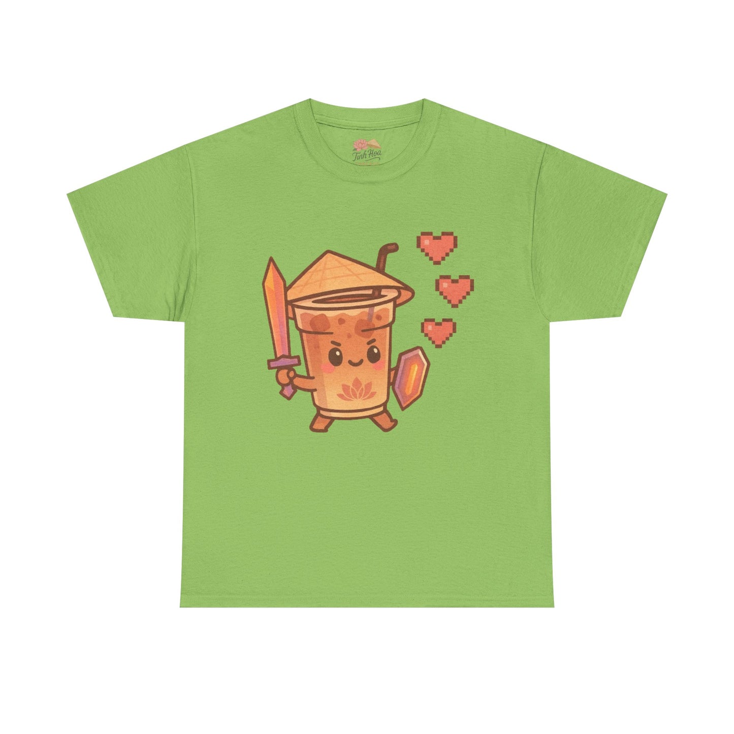 "Bubble Tea Warrior – Cà Phê Chiến Binh Tee"