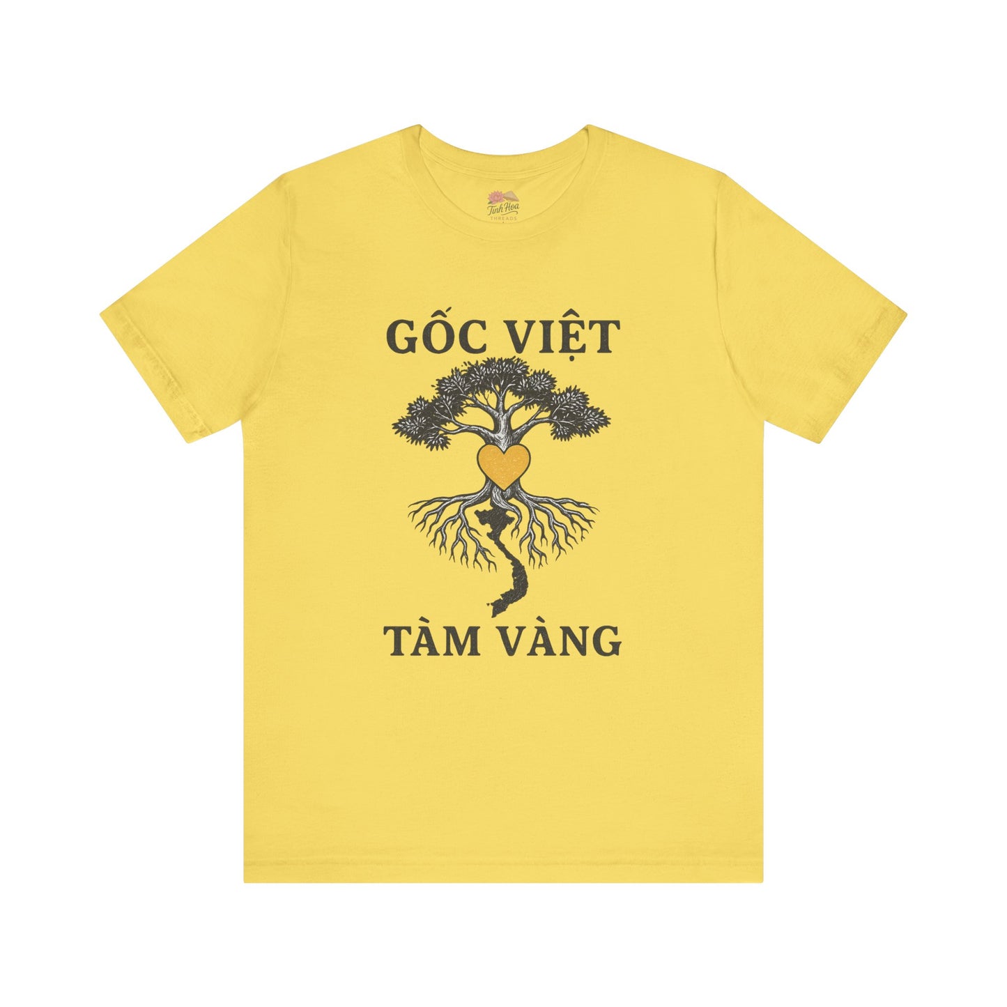 Gốc Việt, Tâm Vàng – Vietnamese Roots T-Shirt