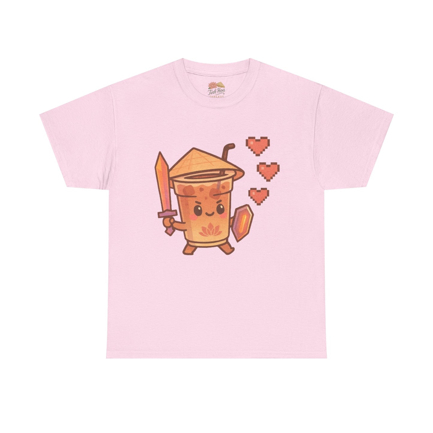 "Bubble Tea Warrior – Cà Phê Chiến Binh Tee"