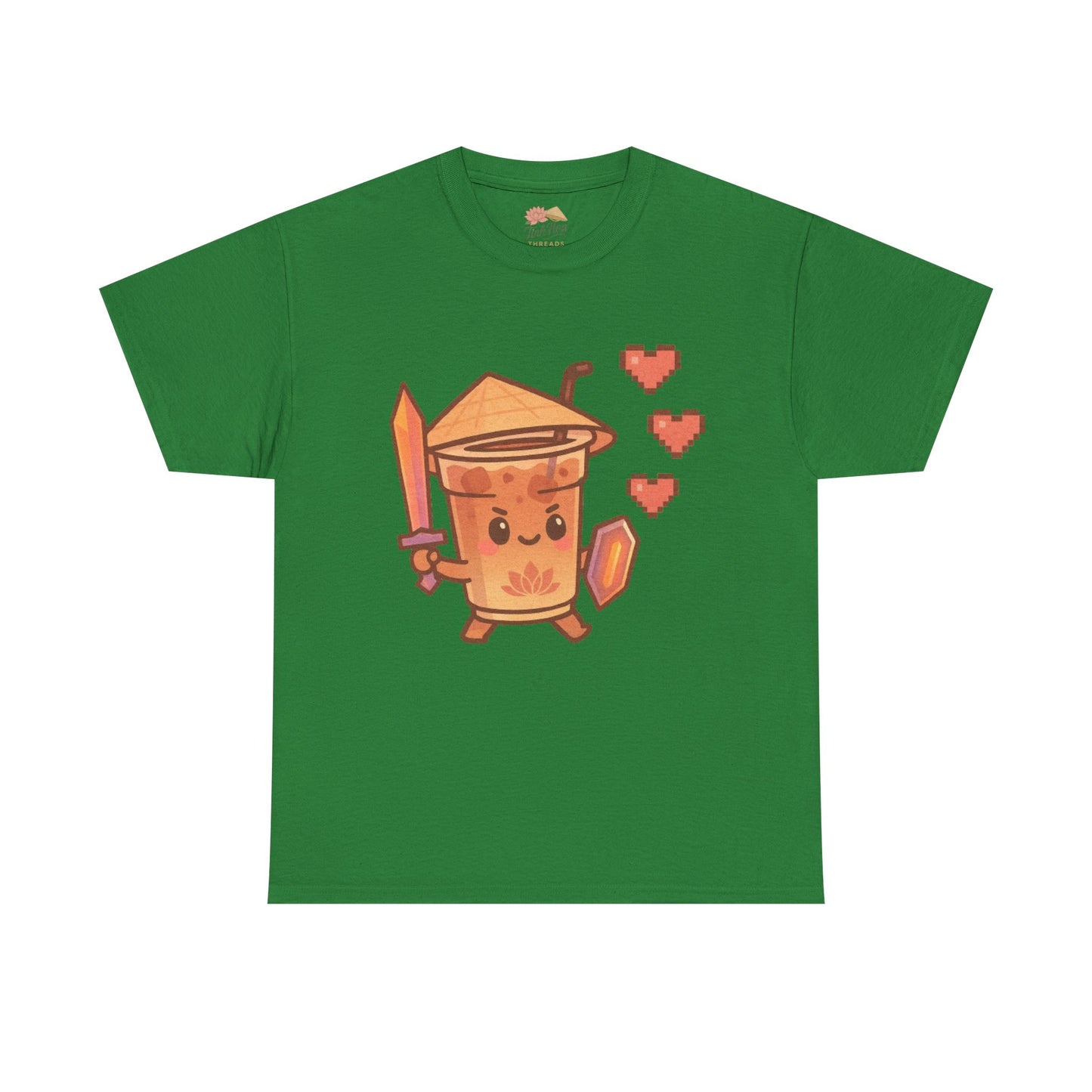 "Bubble Tea Warrior – Cà Phê Chiến Binh Tee"