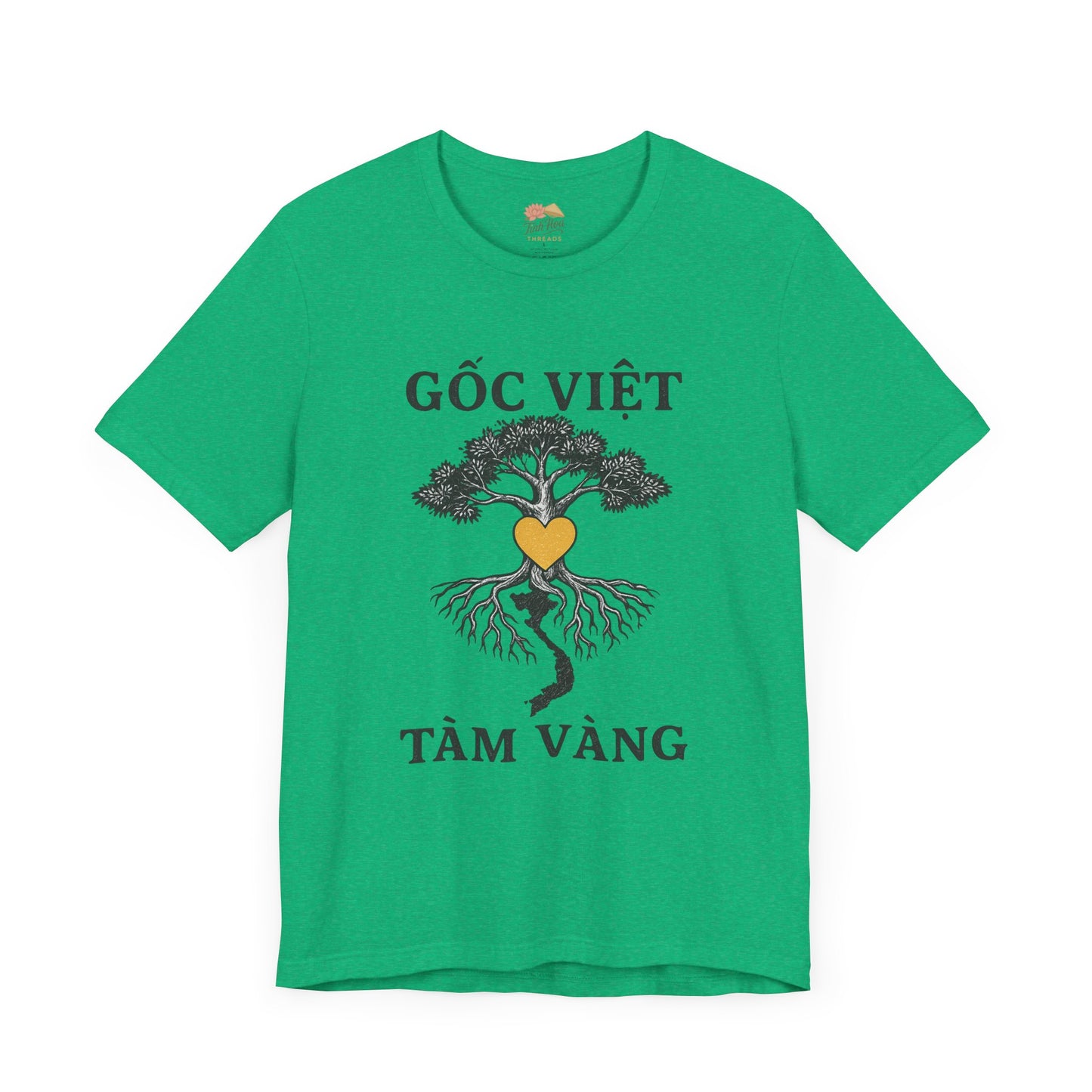 Gốc Việt, Tâm Vàng – Vietnamese Roots T-Shirt