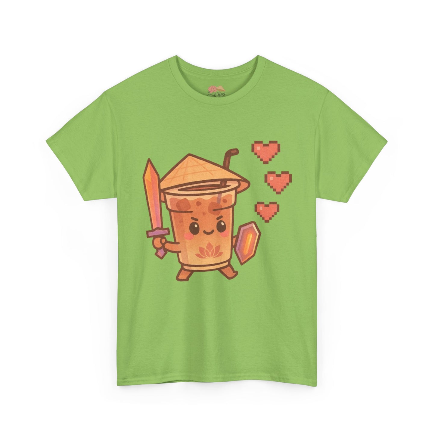 "Bubble Tea Warrior – Cà Phê Chiến Binh Tee"