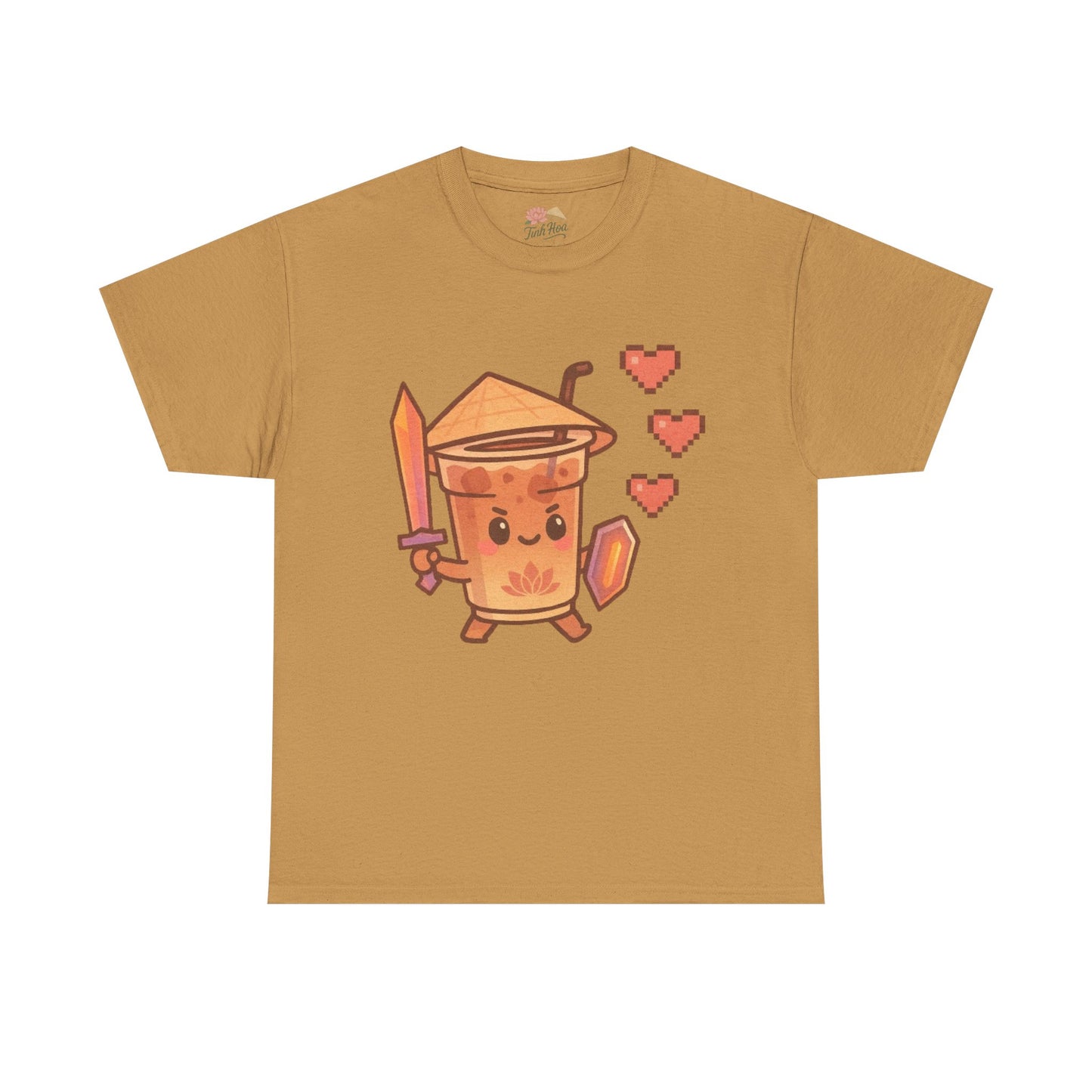 "Bubble Tea Warrior – Cà Phê Chiến Binh Tee"