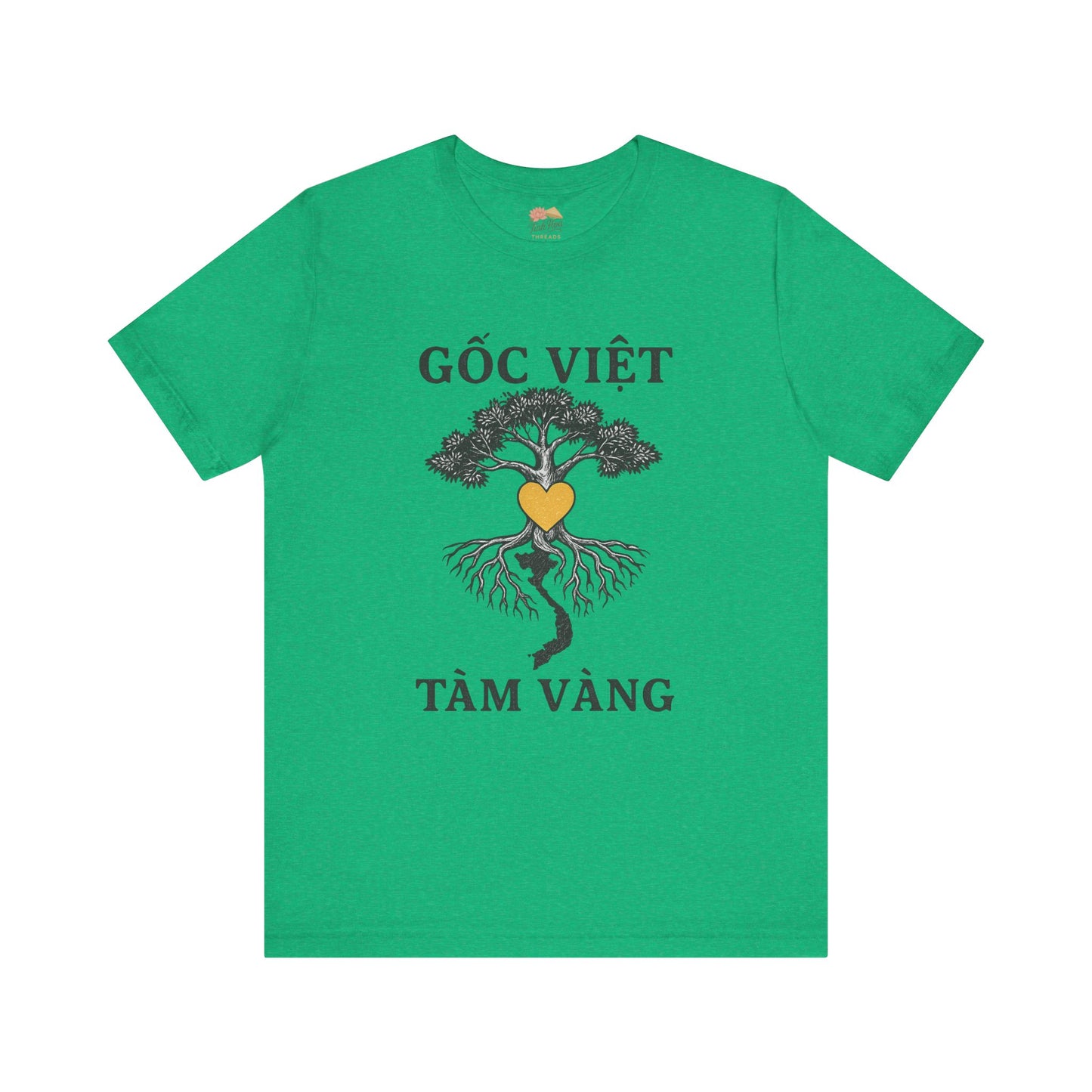 Gốc Việt, Tâm Vàng – Vietnamese Roots T-Shirt