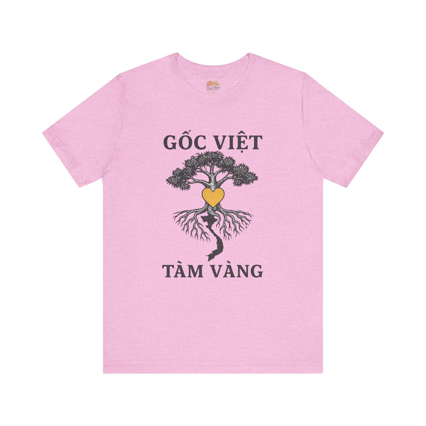 Gốc Việt, Tâm Vàng – Vietnamese Roots T-Shirt