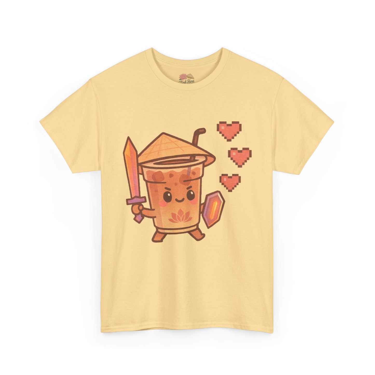 "Bubble Tea Warrior – Cà Phê Chiến Binh Tee"