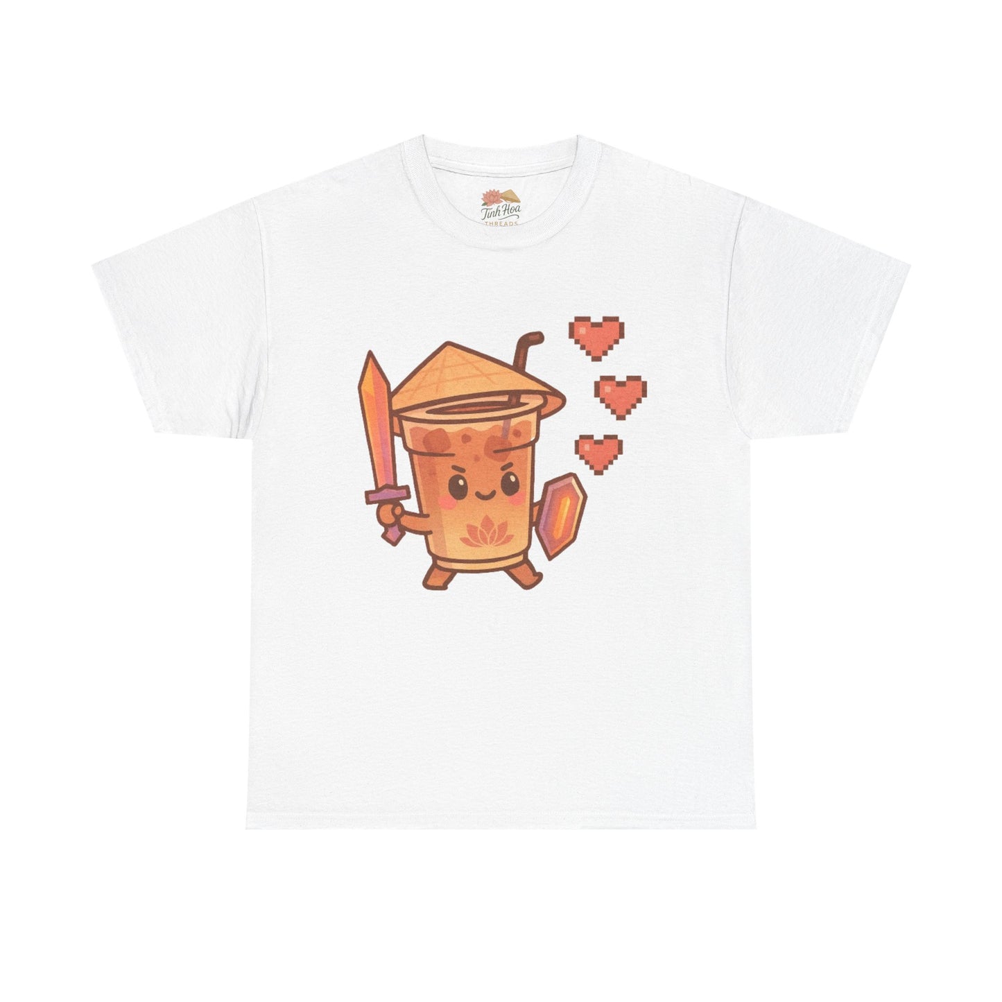 "Bubble Tea Warrior – Cà Phê Chiến Binh Tee"