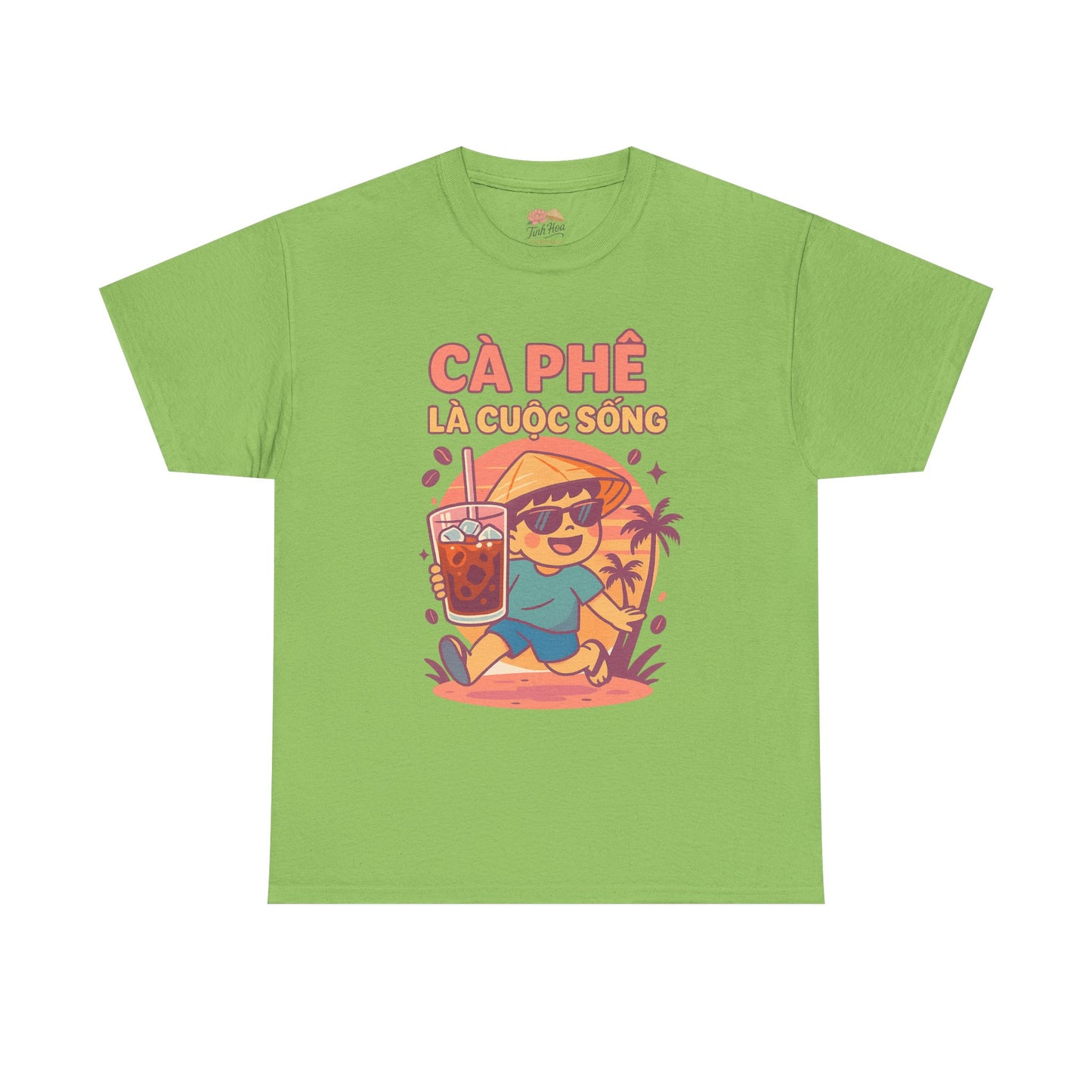 Cà Phê Là Cuộc Sống – Vietnamese Iced Coffee Vibes Tee