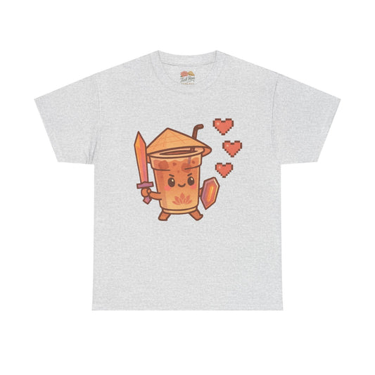 "Bubble Tea Warrior – Cà Phê Chiến Binh Tee"