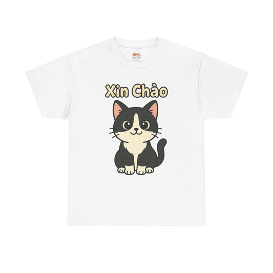 "Xin Chào Cat" – Vietnamese Hello Kitty Tee