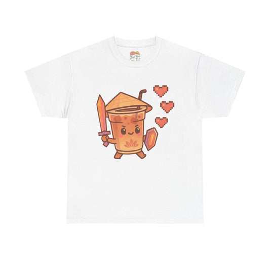 "Bubble Tea Warrior – Cà Phê Chiến Binh Tee"